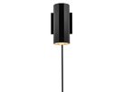 Alanis , Wandleuchte, Schwarz - GU10, IP20, max.LED 5W
