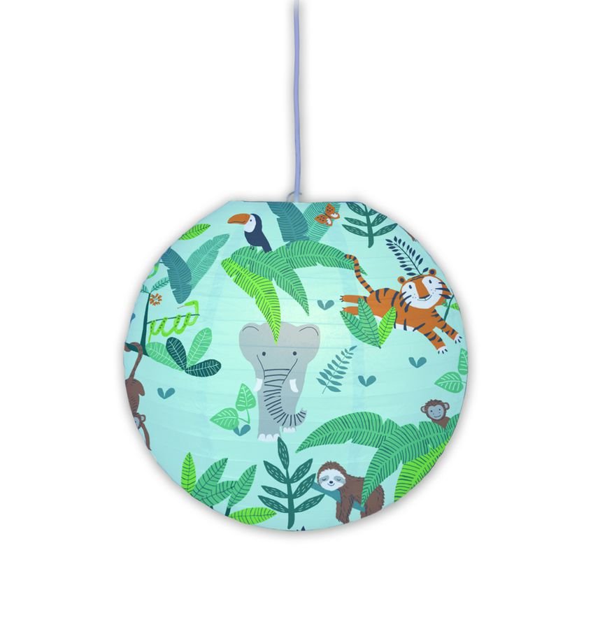 Japanballon Kid Ballon d: 40cm Dschungeltiere - IP20, multicolor