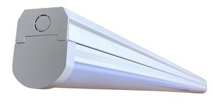 Barre lumineuse LED LEALED 1500mm - 55W, 8100lm, 4000K, IP20, CRI>80, 120°, weiss, nicht dimmbar, L=1498mm, B=46mm, H=65mm