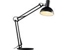 Arki, Tischleuchte/Klemmleuchte/Wandleuchte, Schwarz - exkl. E27 Leuchtmittel, max. 60W, IP20