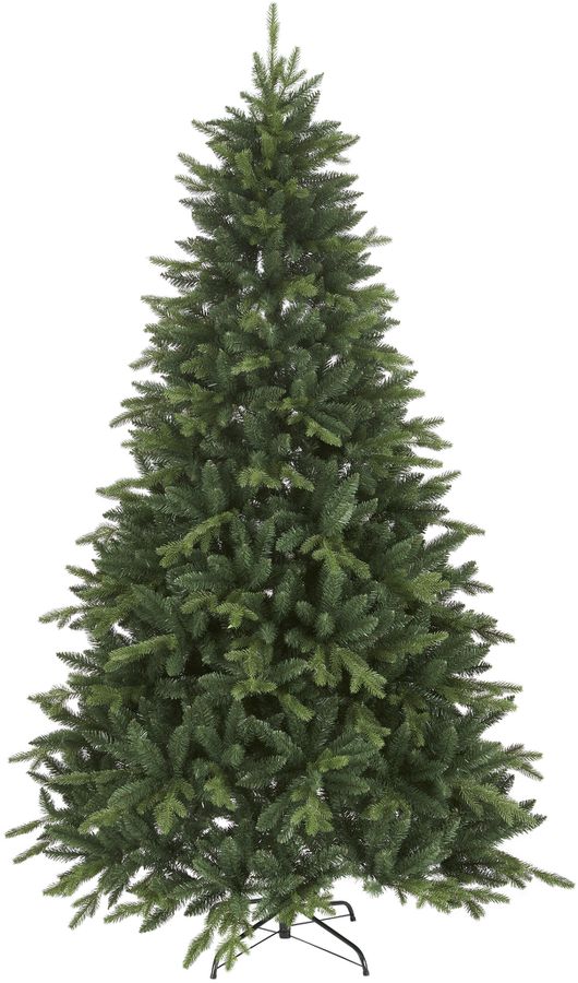 Künstlicher Weihnachtsbaum Bergen - Grün, keine Lämpchen, 210cm Höhe