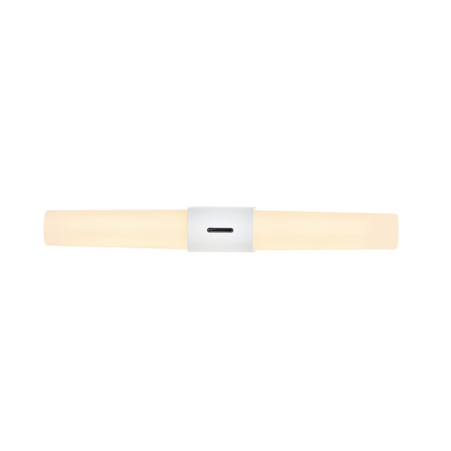 Helva Basic,  Doppel- Wandleuchte,Weiss - LED Modul, 9W, IP44
