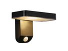 Rica Square, Wandleuchte, Schwarz - LED Modul, 5W ,IP44