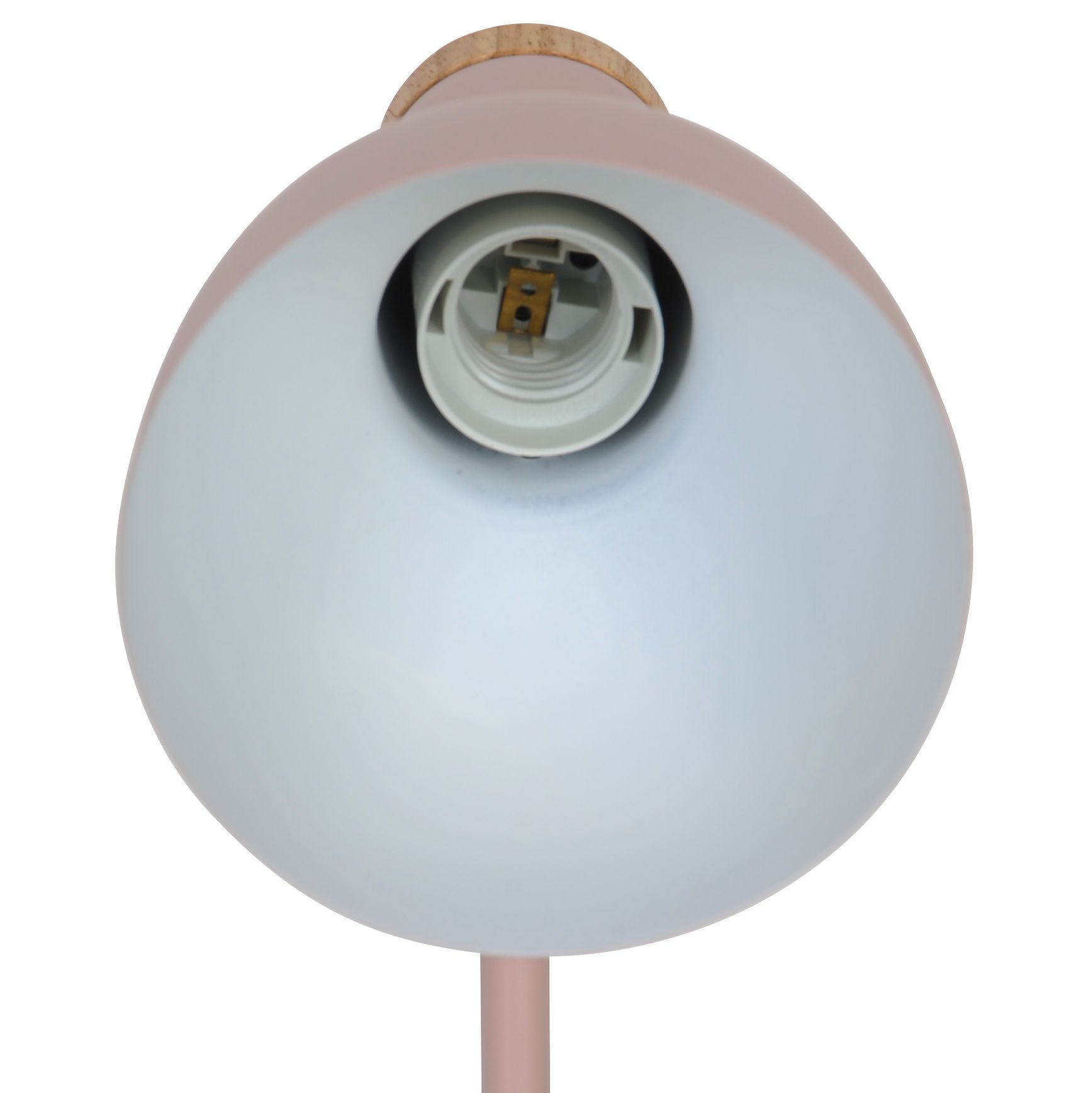 Tischleuchte Devone Dusty Rose - 15W, E27, IP20