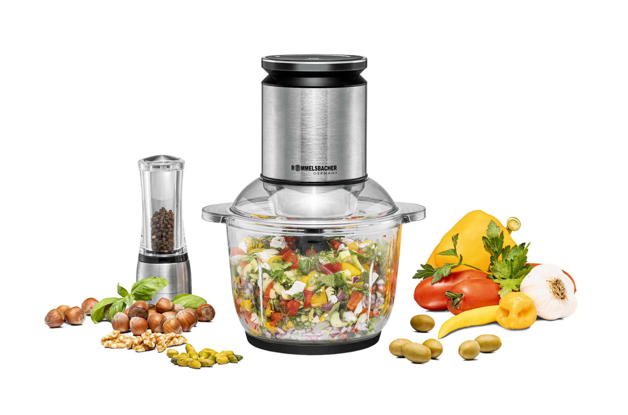 MULTI ZERKLEINERER MZ 600 - Edelstahl Glas, 600W