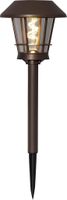 Solar Poller Fergus - IP44, Warmweiss, Dämmerungssensor