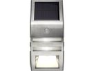 Solar Wand Laterne Wandy - Silber, Lichtfarbe Warmweiss