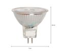 LED Leuchtmittel GU5,3 MR16 Spotlight Glass - GU5.3, 260Lm, 2.1W, 12V