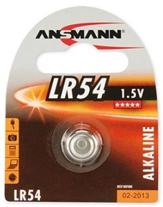 Alkaline cella a bottone LR54 / LR1130 / AG10 - 1er Blister