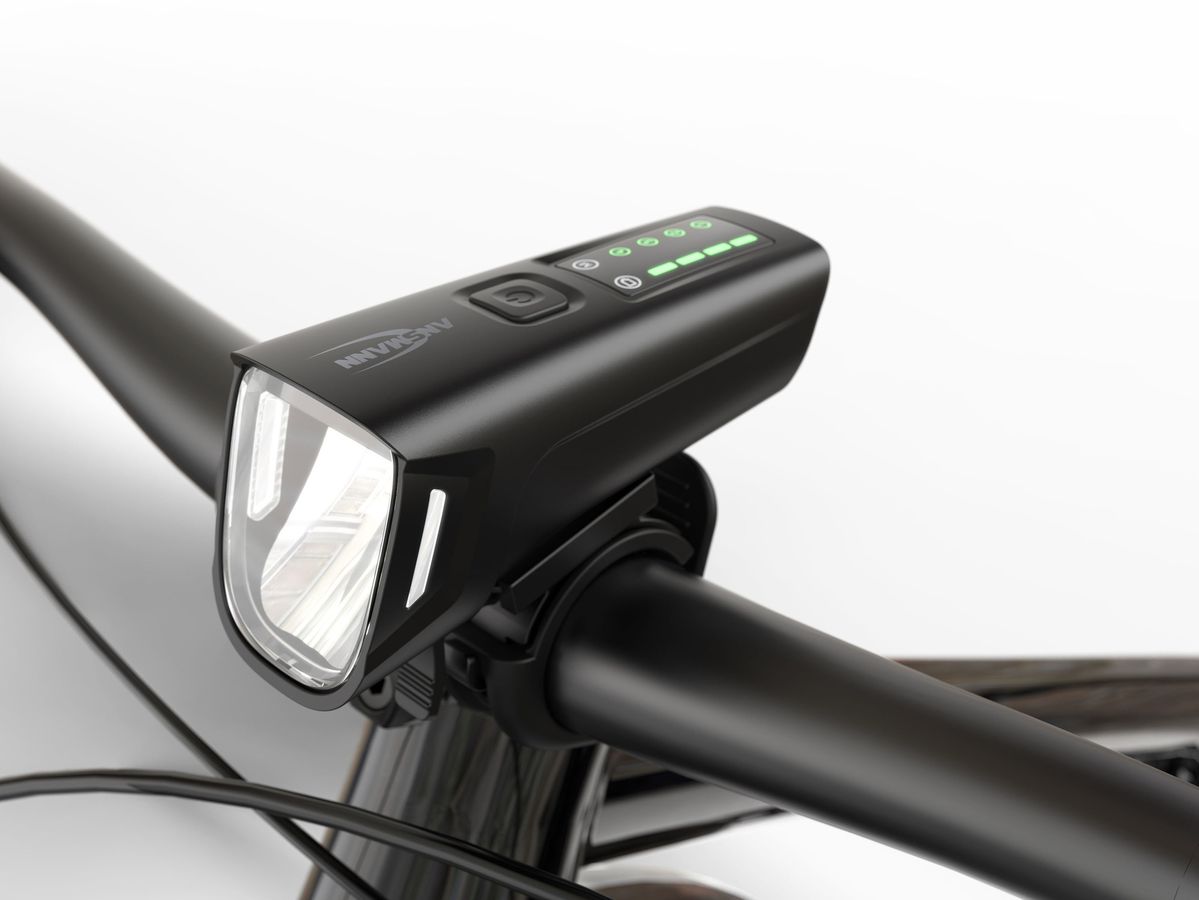 Bikelight-Set LED R - Bikelight LED-Frontscheinwerfer, LED-Rückleuchte, 2 Halterungen