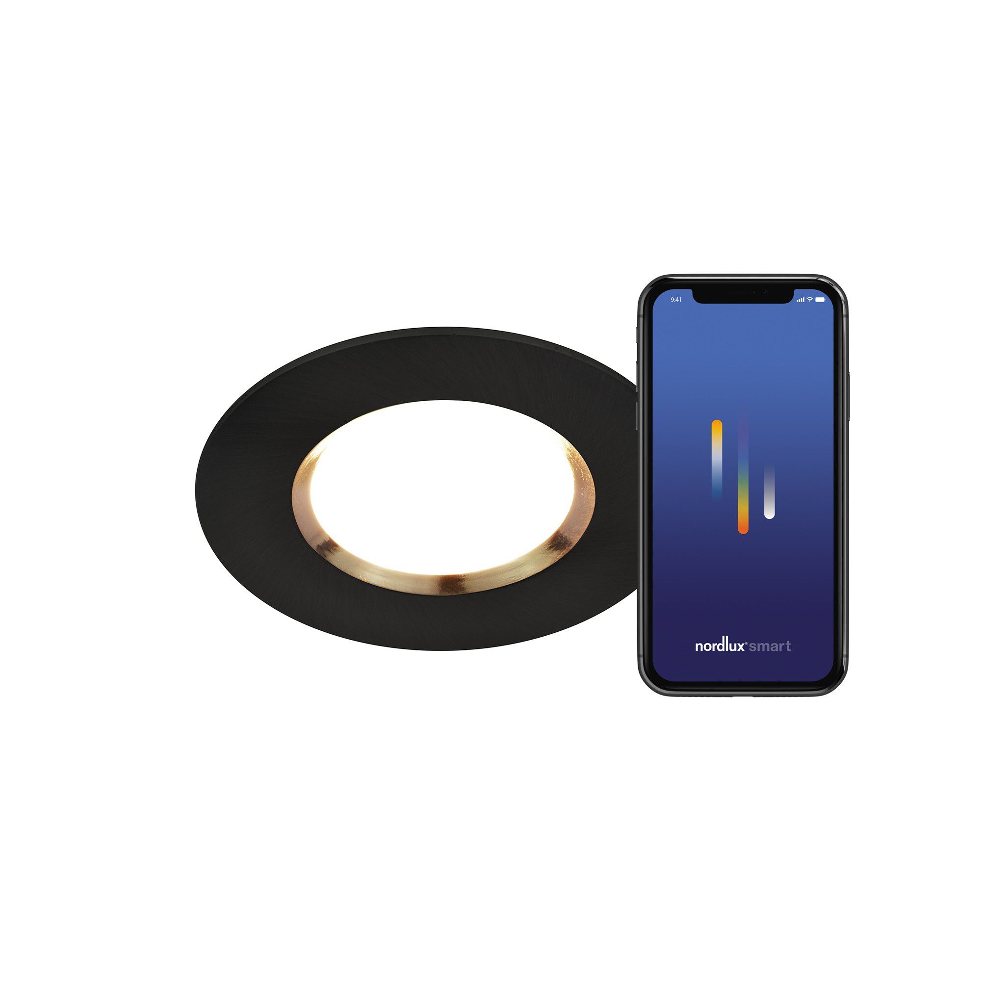 Dorado, Smart, 1-Kit, Schwarz - 4.7W ,2200-6500K, IP65