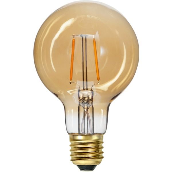 LED Leuchtmittel E27 G80 Plain Amber - E27, 80Lm, 2000k, 0.75W, 220-240