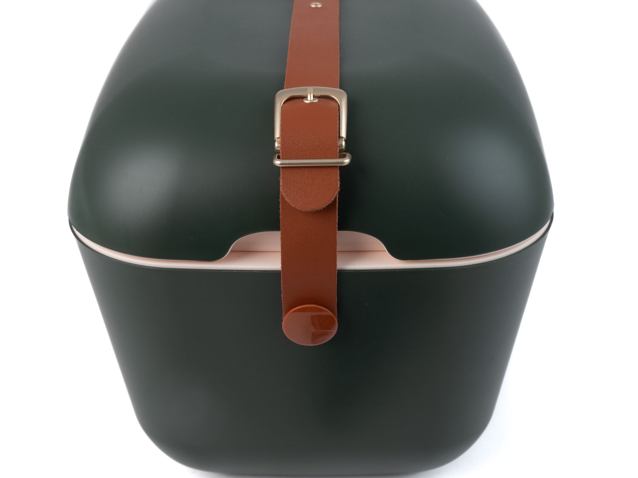 Polarbox Retro Cooler Waldgrün - Gold 20l - Kühlbox, 20l, Vintage Design