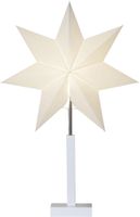 Tischstern Karo - IP20, Weiss