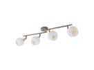 4er Deckenleuchte  MONACO  L: 70cm beige - IP20, E14, Beige