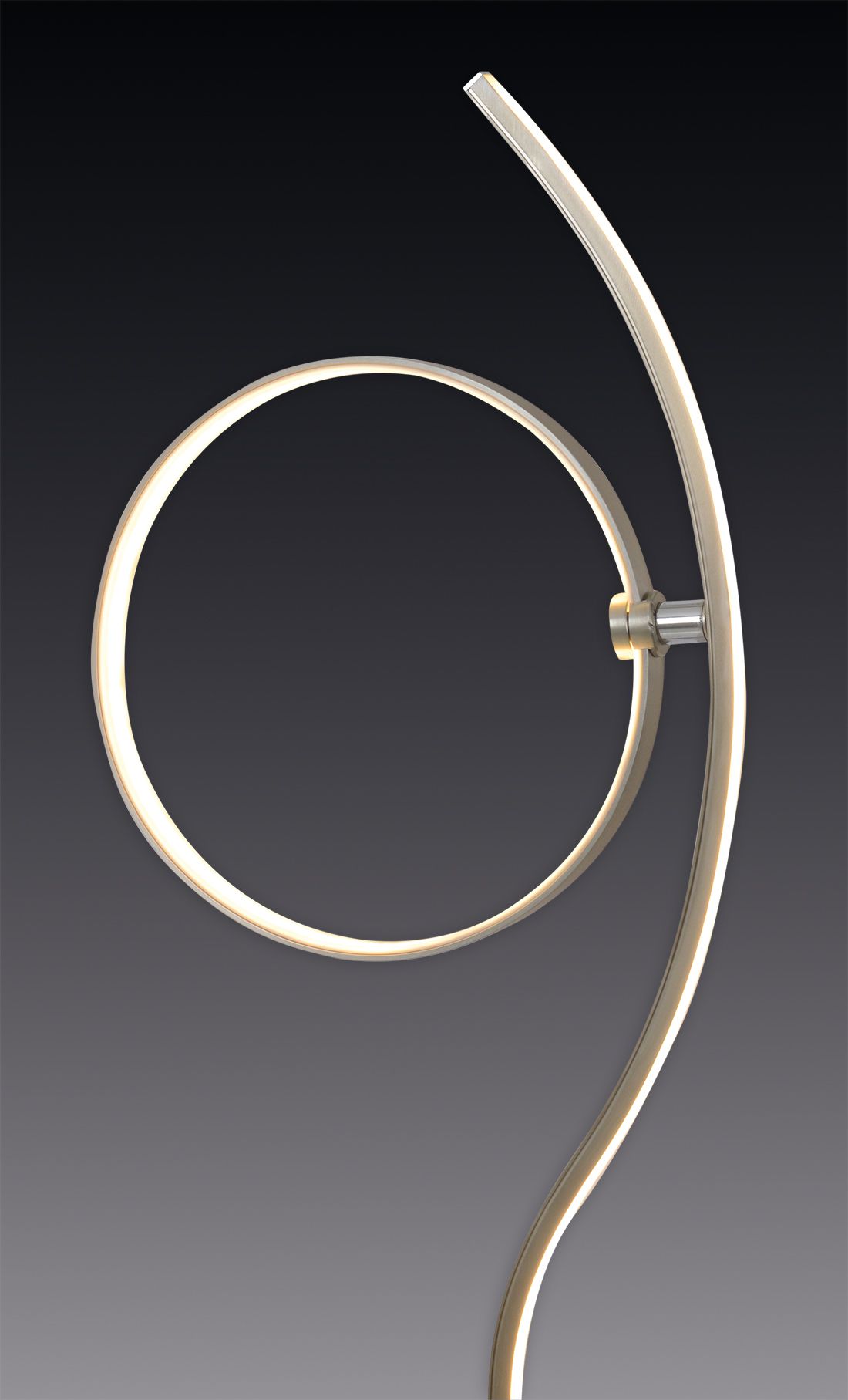 LED-Stehleuchte Loop Line - LED fest verbaut, 36W, IP20