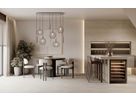 8er Pendelleuchte  TARELLIO  L: 122cm beige - IP20, E27, Beige