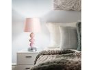 Keramik Tischleuchte Araga h: 36cm rosa - E14, 40W, IP20