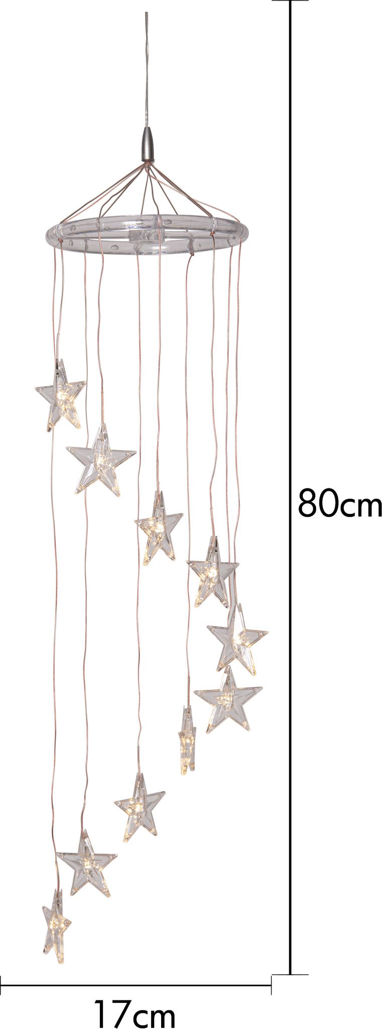 Outdoor Decoration Mobilo - Indoor, Outdoor, Warmweiss, Transparent