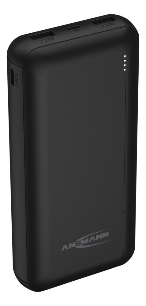 Powerbank 20AH PB212 - Externer Zusatzakku mit zwei USB-Ladebuchsen