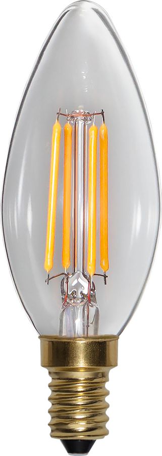 LED Leuchtmittel E14 C35 Soft Glow - E14, 350Lm, 2100K, 4W, 230V
