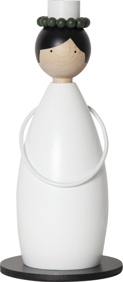 Kerzenleuchter Lucia Classic - IP20, Weiss