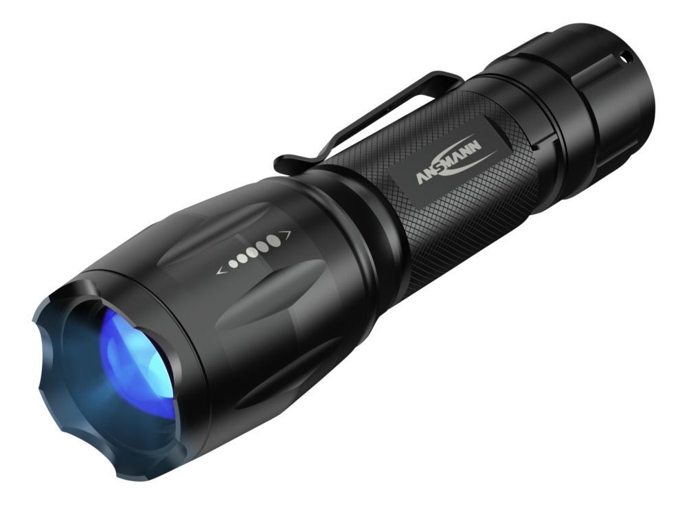 Taschenlampe Action 400 UV - 90lm, 129m Leuchtweite, 8h Leuchtdauer