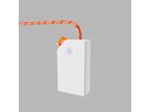 5m Seil geflochten mit integrieter LED Beleuchtung - 3xAA Batterie (exkl.), 50 LED`s, IP67, Farbe Orange, L= 500cm,  Zugkraft pro Meter 2.95KN/300KG