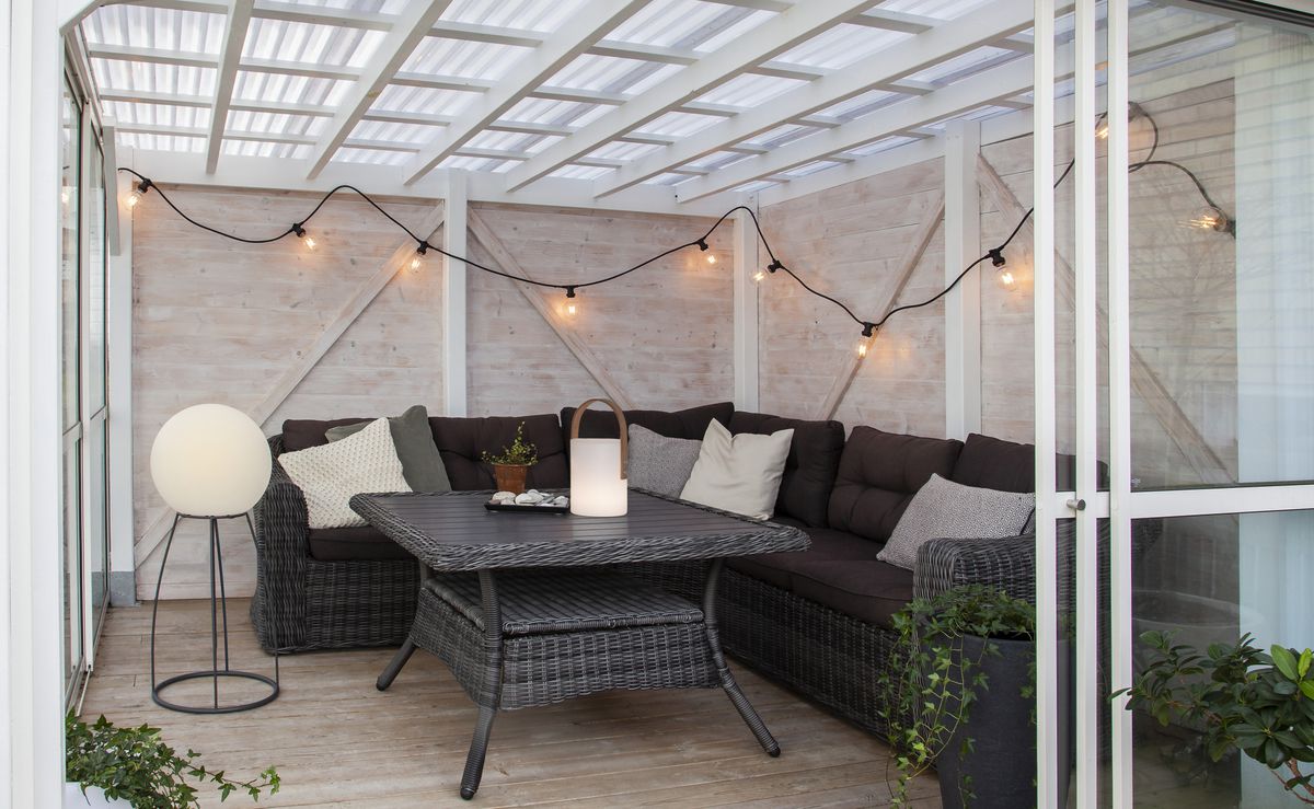 LED Party-Deco Illuminationskette Solo - 20xE27 (Leuchtmittel exkl.), IP44. IP55 Stecker, L=20m