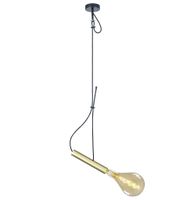 Metallbaldachin mit Textilkabel Corbatin - E27, 40W, IP20