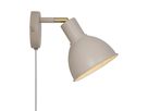 Pop , Wandleuchte, Beige - E27, IP20, max.18W