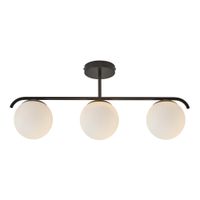 Grant, 3-Pendelleuchte, Schwarz - E14, max. 2x 5W, IP20