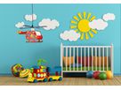 Kinderpendelleuchte Hubert Hubschrauber - IP20, E27, multicolor