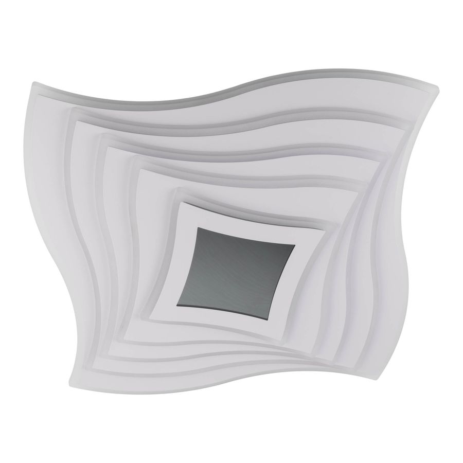 LED-CCT Deckenleuchte  FEVORIA  inkl. 3D-Effekt L/B: 50cm sandweiß - IP20, LED-Modul, Weiss
