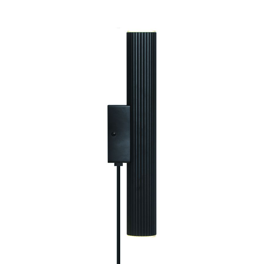 Wandleuchte Vico long Schwarz - 2x5W, GU10, IP20