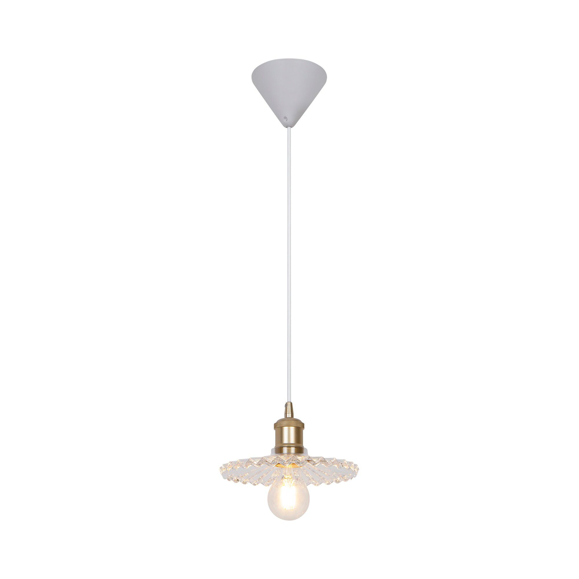 Torina 20, Pendelleuchte, Klar Glass - E27, IP20, max.40W