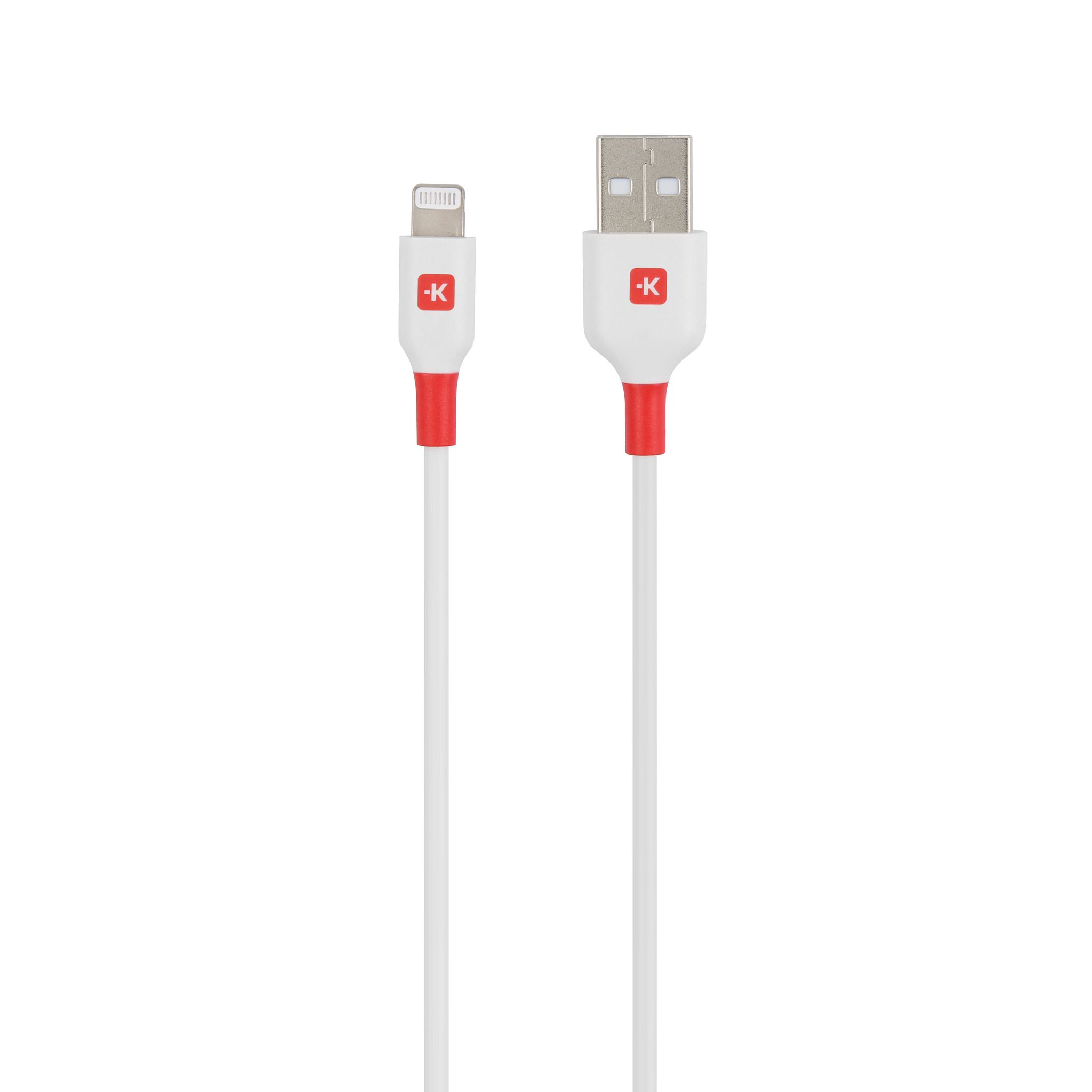 USB-A to Lightning Cable - 2m - USB-A to Lightning Cable, 2m, Apple zertifiziert, weiss