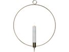 Indoor Decoration Flamme Wall - Indoor, Messing, 34cm Höhe, Timerfunktion