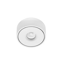 Anbauleuchte VITALITY weiss - 10 + 1.6W, 1180lm, 3000K ,IP20, CRI>90, Weiss, Phasenabschnitt D=120mm, H=55mm