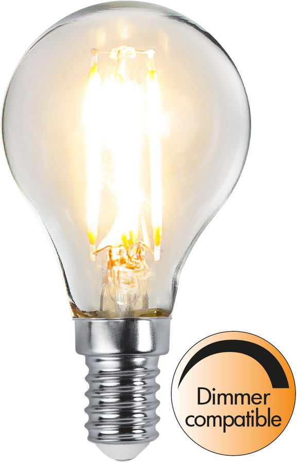 LED Leuchtmittel E14 P45 Klar - E14, 250Lm, 2700K, 2.5W, 230V