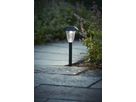 Solar Poller-Leuchte Leuca - Schwarz, Lichtfarbe Warmweiss