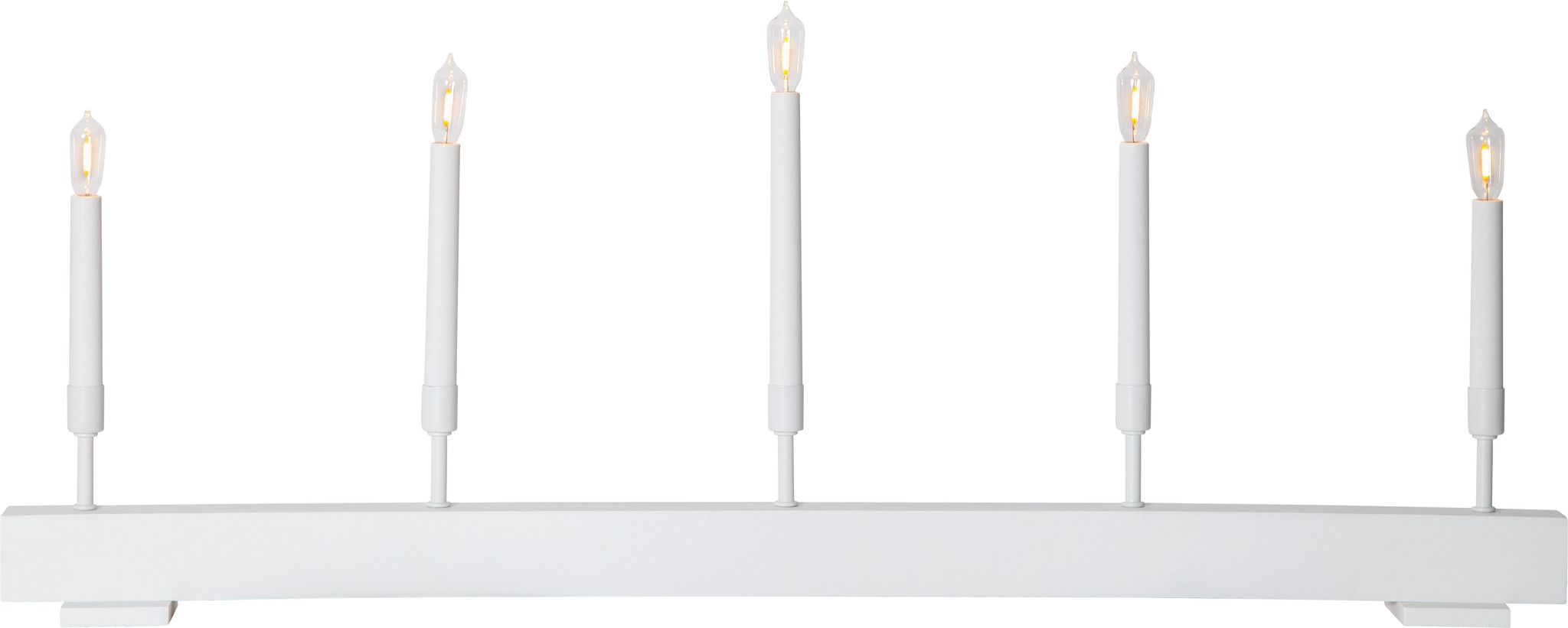 Kerzenständer Storm - IP20, Neutralweiss, 5 LED's