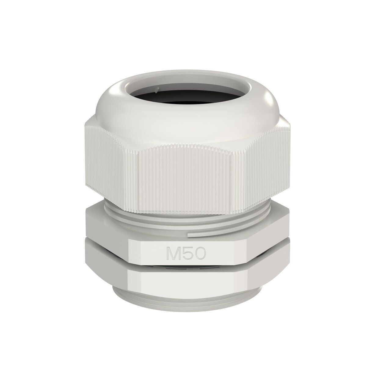 Kabelverschraubung - PA6, M50, grau, 5Stk.