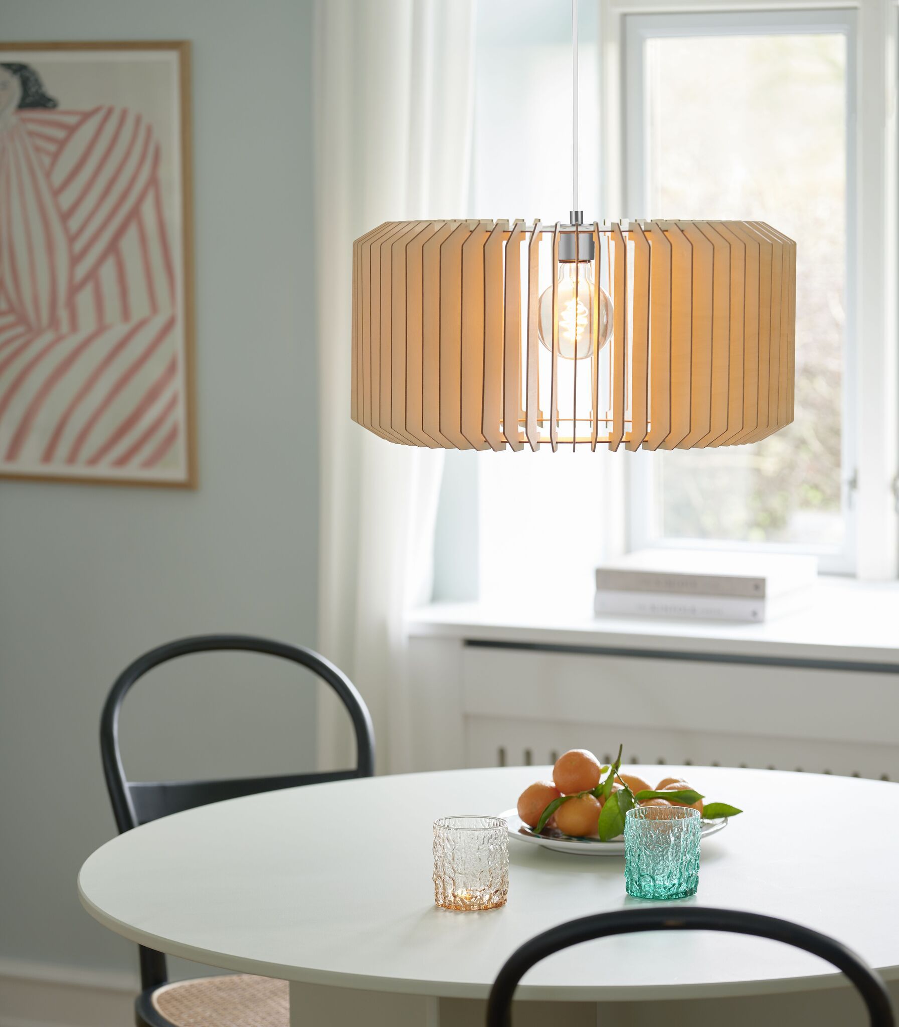 Asti 50, Pendelleuchte, Holz - E27, IP20, max.40W