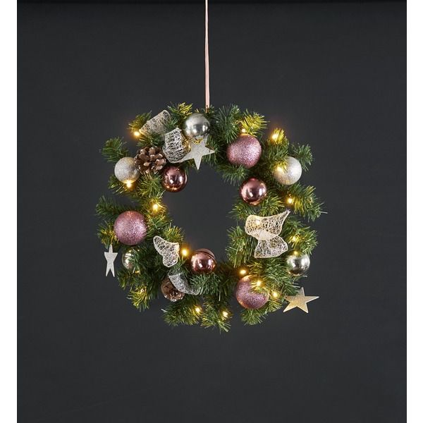 Kranz Noel - IP20, Warmweiss, 20 LED's