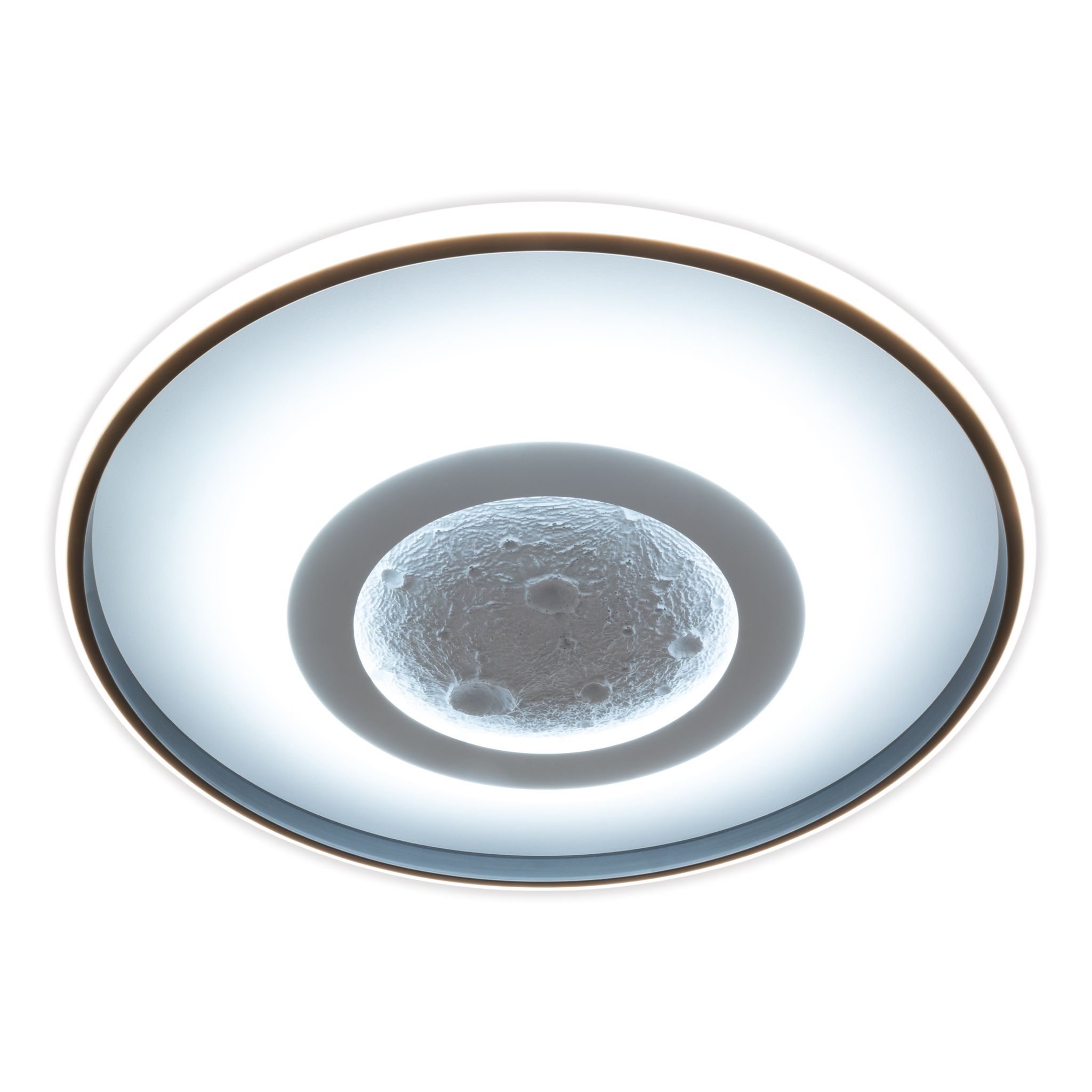 LED Deckenleuchte LIVANA inkl. RGB D:70cm - LED-Modul, IP20, 230V