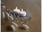 LED Teelicht 2 Pack Flamme - Indoor, Weiss, 5.5cm, mit Timerfunktion