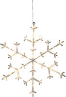 Schneeflocke Icy - IP20, Transparent, Warmweiss