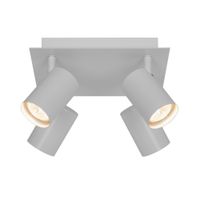 Deckenleuchte FRIDA - 4xGU10 (exkl.) max.4x35W, IP20, 90°, weiss, dimmbar (Optional Leuchtmittel), L=230mm,B=230mm,H=115mm