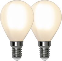LED Lamp E14 Frosted Duo Pack - E14, 250Lm, 2.5W, 2700K